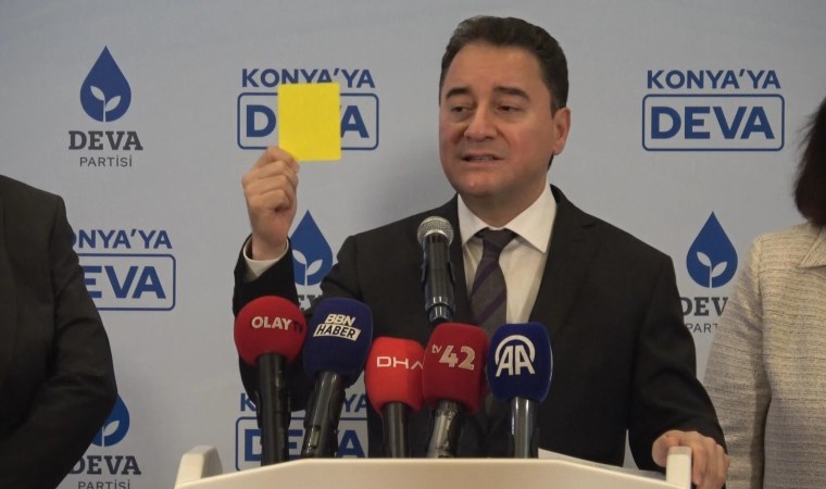 Babacan’dan ‘yerel seçim’ çıkışı: Hükümete de sarı kart gösteriyoruz