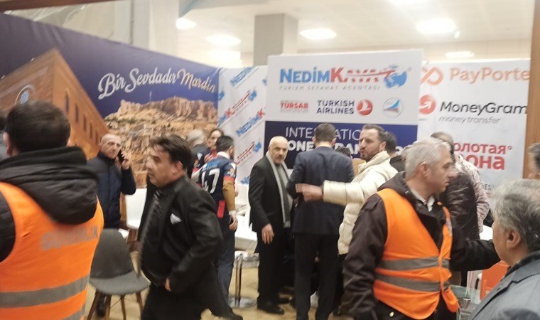 Fuarda iş insanına silahlı saldırı: Saldırgan aranıyor