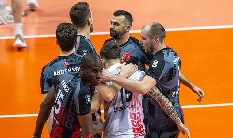 Ziraat Bankkart, Olympiakos’a set vermedi!