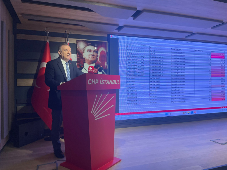 CHP Genel Başkan Yardımcısı Gökan Zeybek: 'AK Parti depremlerin sorumlusudur'