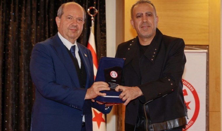 Haluk Levent’e KKTC’den ‘Vatanseverlik Ödülü’