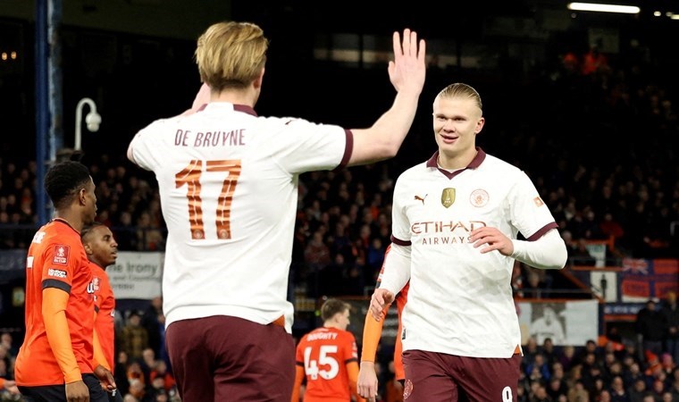 Halaand ve Kevin De Bruyne’den resital!