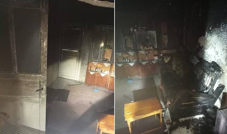 Hatay’da evinde yangın çıkan kadın öldü