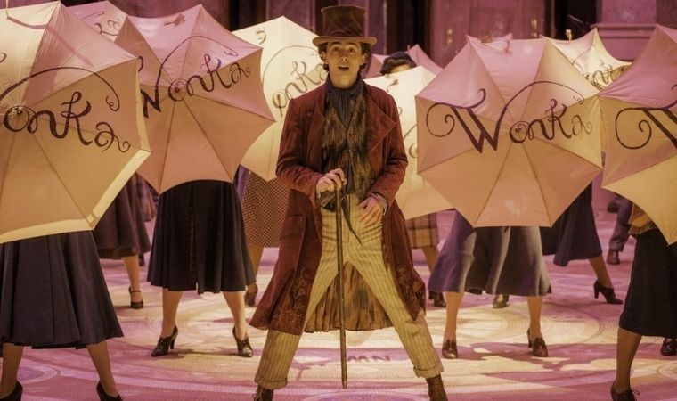 Timothée Chalamet’li ‘Wonka’ gişede dev bir başarı elde etti!