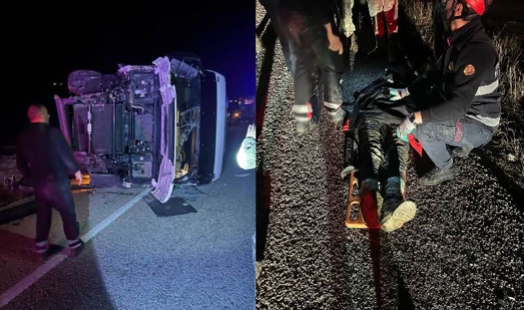 Ağrı’da TIR askeri araca çarptı… Yaralılar var!