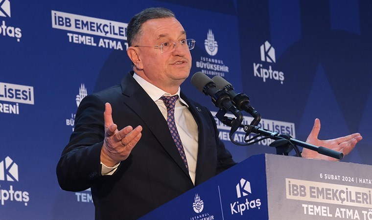 Lütfü Savaş Hatay’da temel atma töreninde konuştu: ‘İlk üç gün yalnızdık, en çok İBB sahip çıktı’