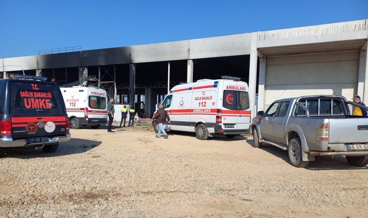 Manisa’da inşaatta göçük: 2 işçi hayatını kaybetti