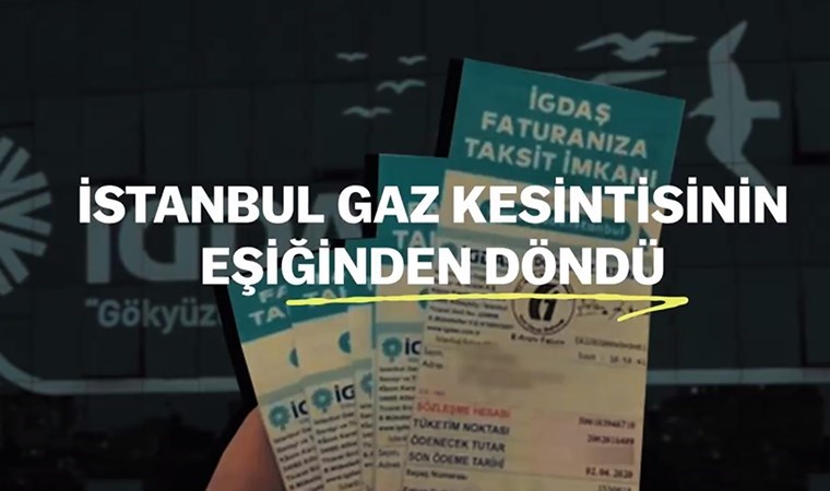 ‘İGDAŞ’ videosu sosyal medyada gündem oldu: ‘İstanbul’u gaz kesme eşiğine getirenleri unutma’