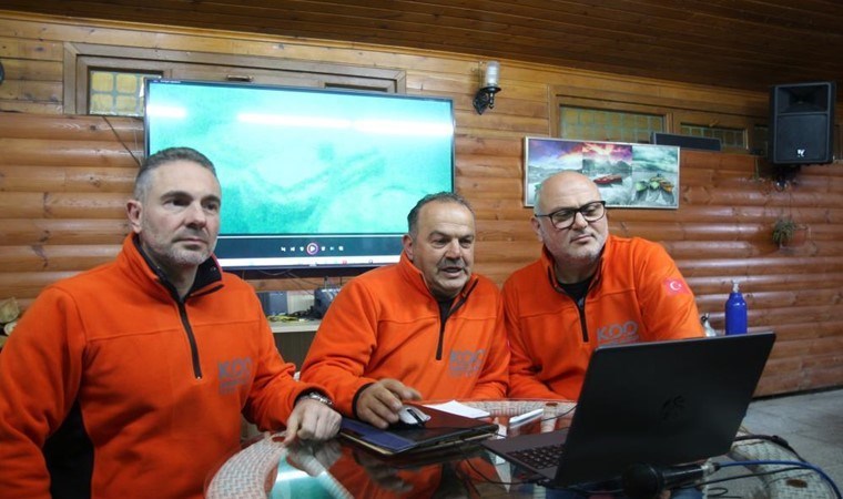 Hayalet ağı temizlemek için dalış yaptıklarında buldular! 100 metre uzunluğunda…