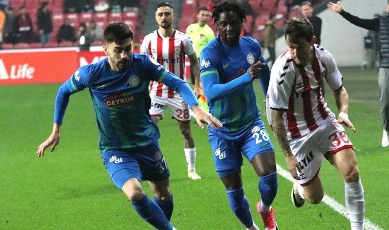 Çaykur Rizespor’dan sakatlık açıklaması!