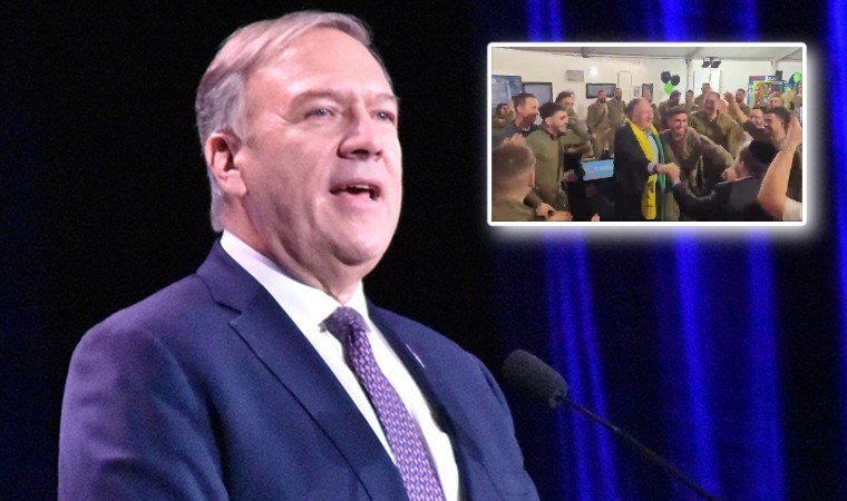 Eski ABD Dışişleri Bakanı İsrail askerleriyle dans etti