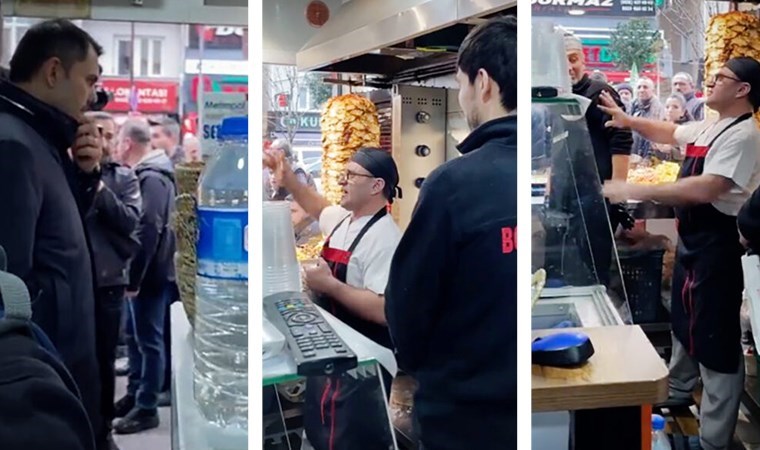 Döner ustasının ’22 senede ülkeyi nereden nereye getirdik’ diyen Murat Kurum’a yanıtı gündem oldu