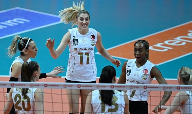VakıfBank Kupa Voley’de yarı finalde!