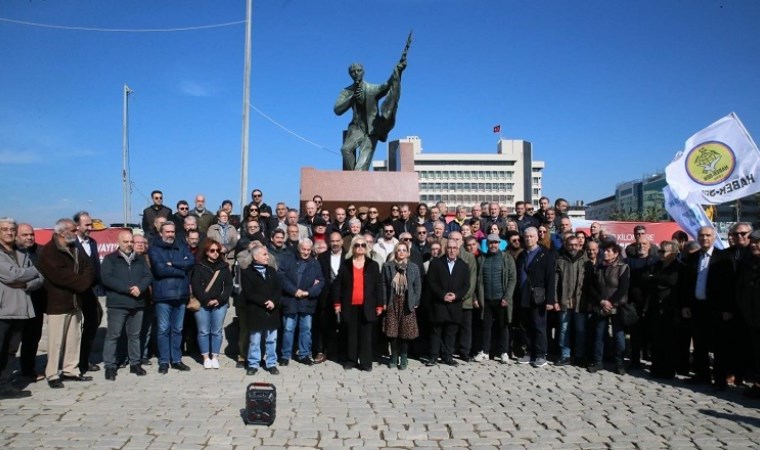 Gazetecilerden tutuklu gazeteci Süleyman Gençel için eylem