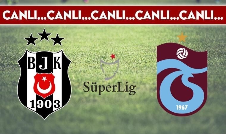 CANLI ANLATIM: Beşiktaş – Trabzonspor