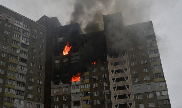 Rusya, Kiev’i vurdu: Ölü ve yaralılar var…