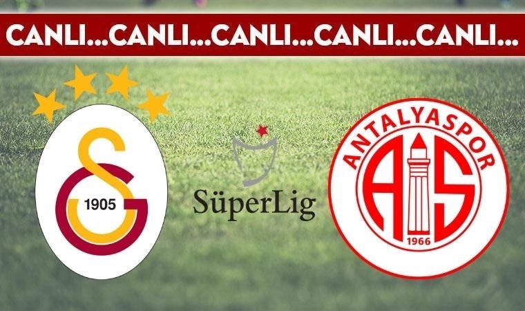 CANLI ANLATIM: Galatasaray – Antalyaspor