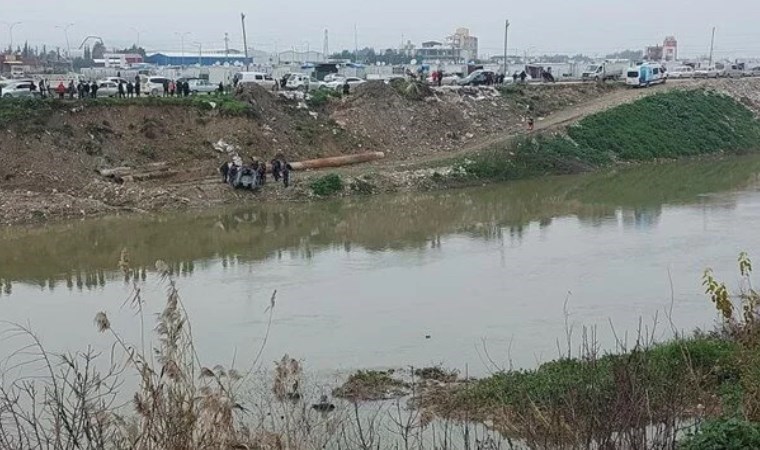 Otomobil Asi Nehri’ne uçtu: Sağlık personeli hayatını kaybetti