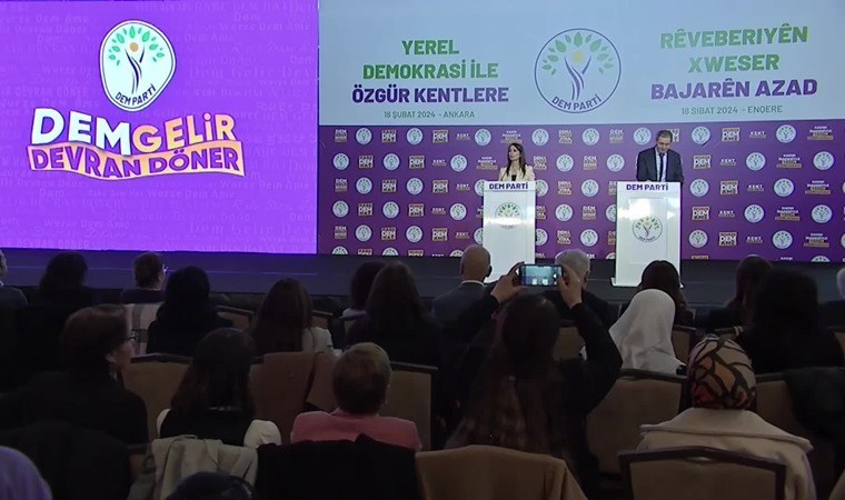 DEM Parti yerel seçim bildirgesini açıkladı