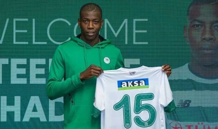 Konyaspor, Teenage Hadebe’yi renklerine bağladı