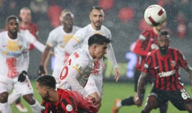 Antep’te kazanan çıkmadı! Gaziante FK 1-1 Mondihome Kayserispor
