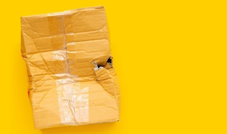 Kadınların sipariş ettiği ürünlerin paketlerine saldırı