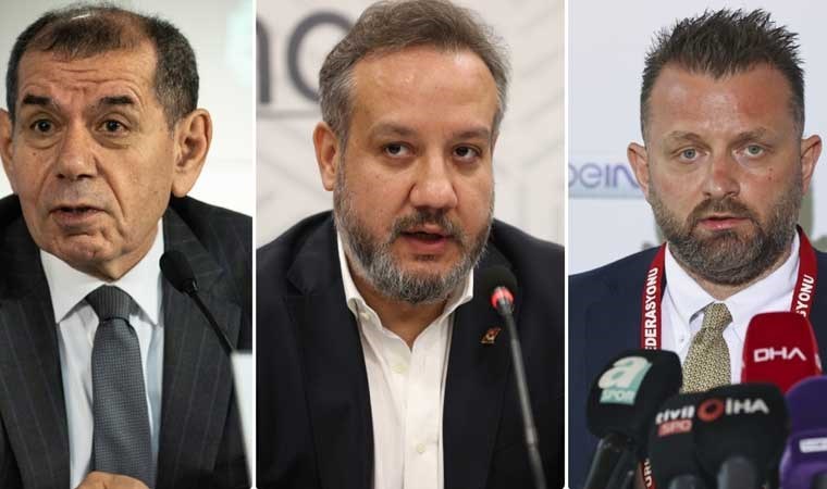 Dursun Özbek, Sinan Boztepe ve Selahattin Baki, PFDK’ye sevk edildi