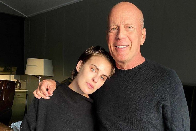 Demans hastalığıyla mücadele eden Bruce Willis'in kızına otizm teşhisi kondu