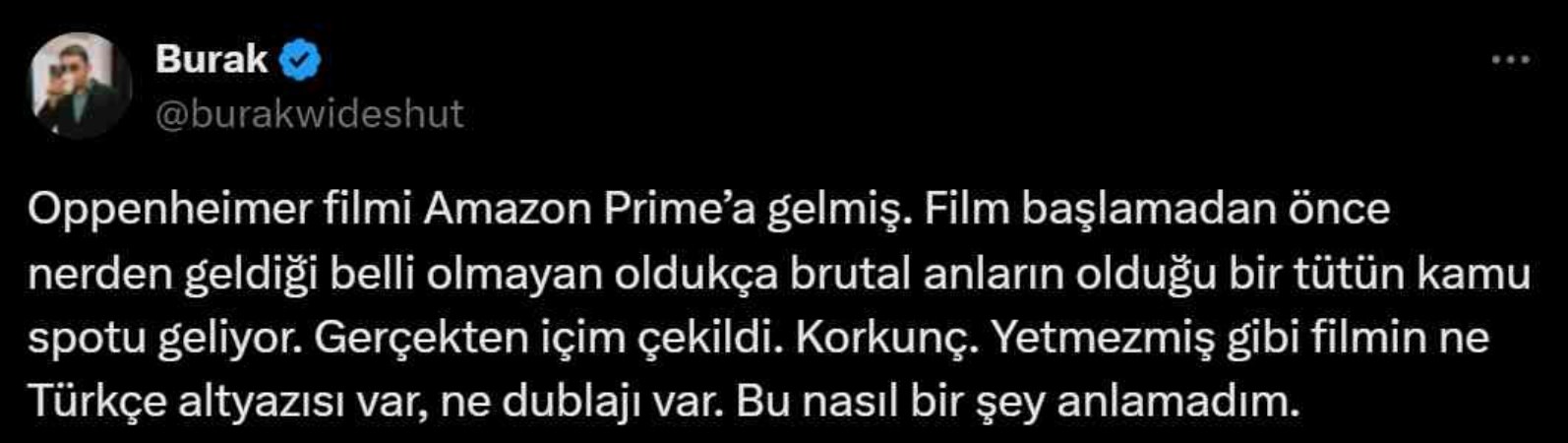 Prime Video Türkiye'de Oppenheimer'ın sansürlü versiyonunu yayımladı - Son Dakika Yaşam Haberleri | Cumhuriyet