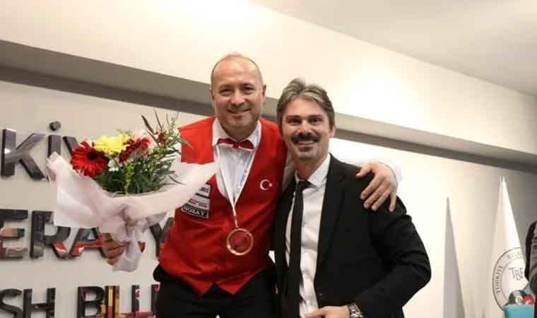 Milli sporcu Barış Çin, Avrupa şampiyonu oldu