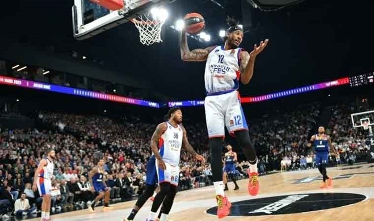 Anadolu Efes deplasmanda mağlup oldu