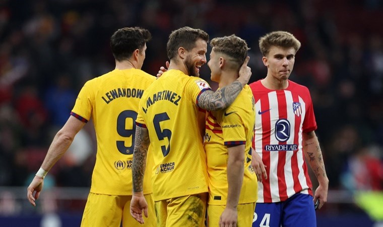 Barcelona, Atletico Madrid’i 3 golle geçti!