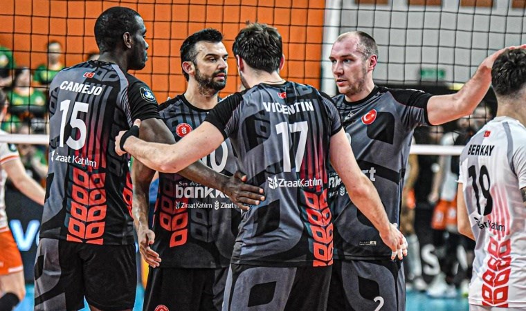 Ziraat Bankkart, CEV Şampiyonlar Ligi’nde turu ikinci maça bıraktı!