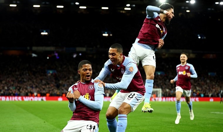 Aston Villa, 4 golle çeyrek finalde