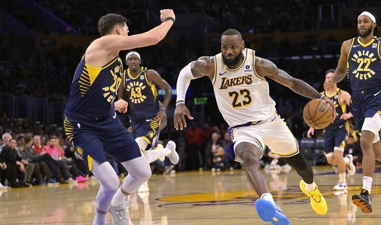 Lakers’tan Indiana karşısında 150 sayılık zafer!