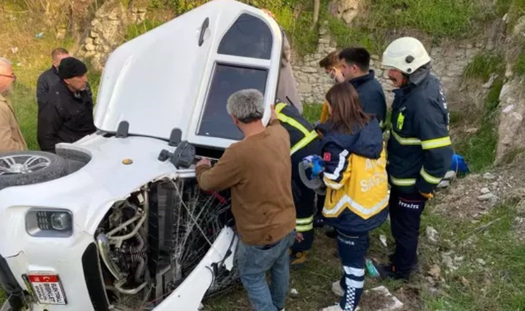 Elektrikli bisiklet kazası: 3 yaralı