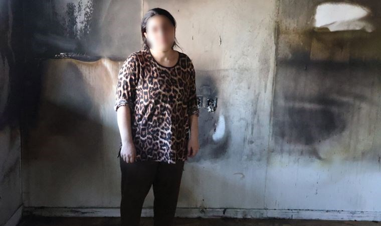 Depremin ardından ‘koca’ dehşeti: Konteyneri yaktı