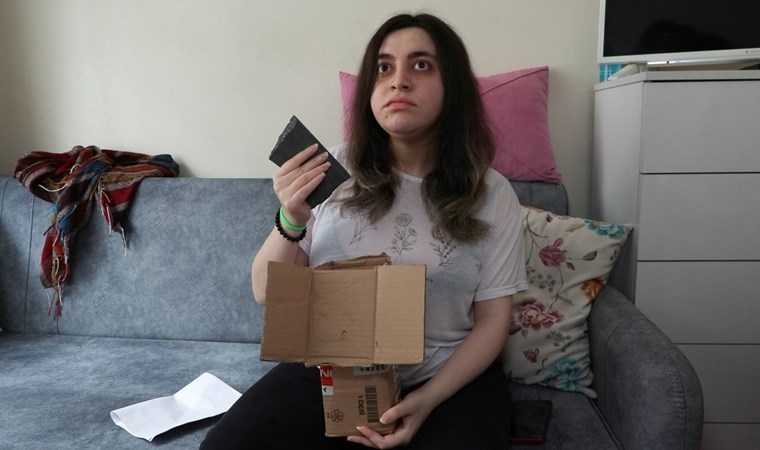 Sipariş ettiği tablet yerine taş geldi: Hayatının şokunu yaşadı!