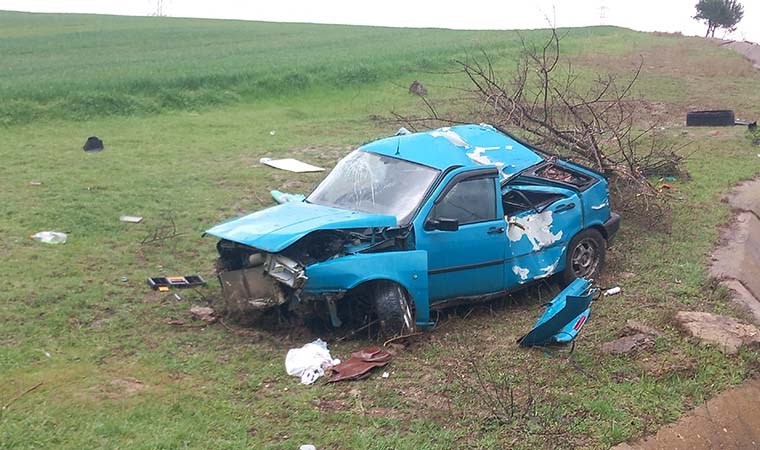 Tekirdağ’da ‘mucize’ gibi olay: Bu araçtan sağ çıktılar