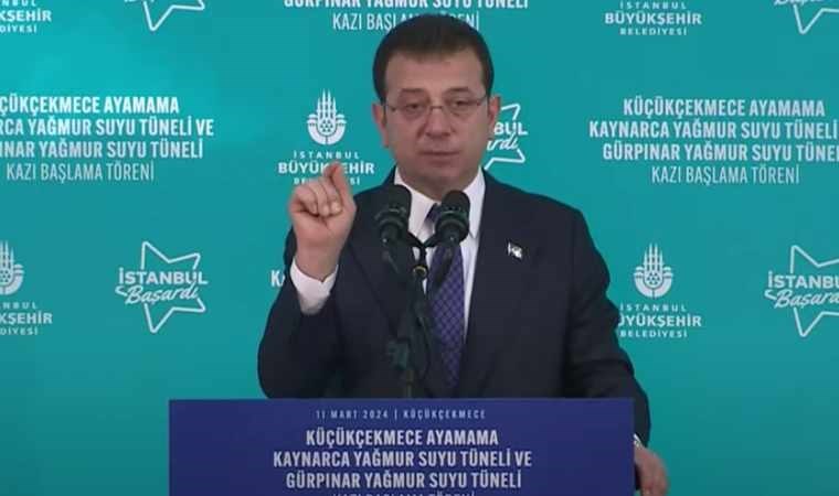 İmamoğlu’ndan Kurum’a ‘dil sürçmesi’ yanıtı: Öyle dil sürçmesi yok ağız dolusu özür dileyecek