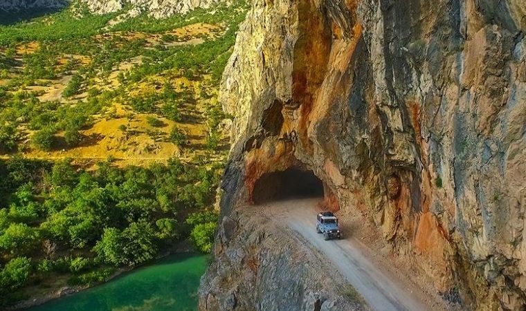 UNESCO Dünya Mirası Geçici Listesinde yer alan doğa harikası: Erzincan Karanlık Kanyon