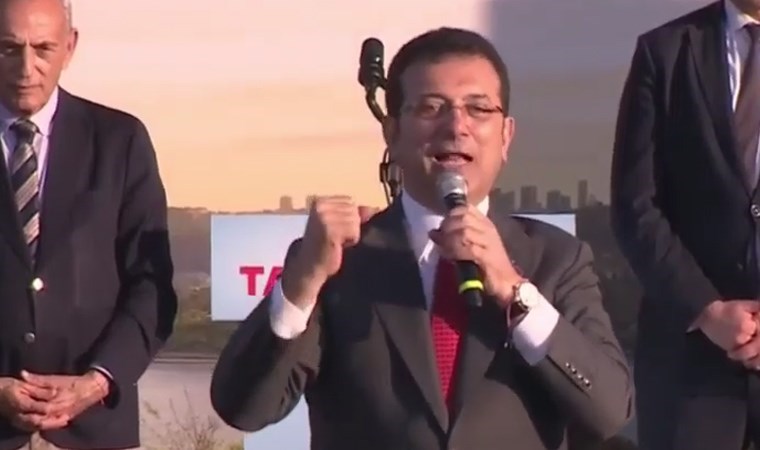 İmamoğlu’ndan Erdoğan’a net çıkış: ‘Kanal İstanbul’u unut kardeşim’