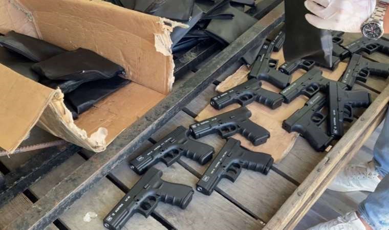 Konya’da jandarmadan silah kaçakçılarına operasyon