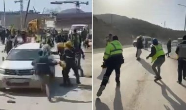 Akkuyu’da yüzlerce işçi iş bırakmıştı: Firma yetkililerinin araçlarını taşladılar – Son Dakika Türkiye,Ekonomi->Çalışma Yaşamı Haberleri | Cumhuriyet