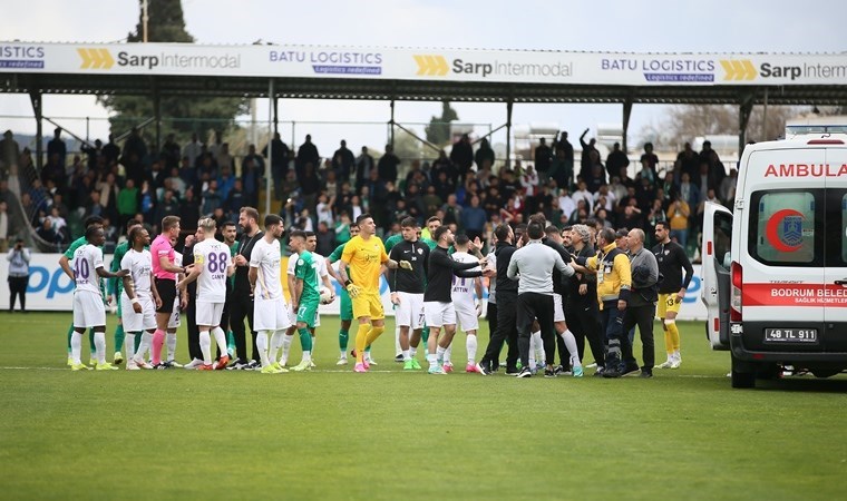 TFF 1. Lig’de saha karışmıştı: Bodrumspor’dan Caner Erkin için ‘tokat attı’ iddiası!