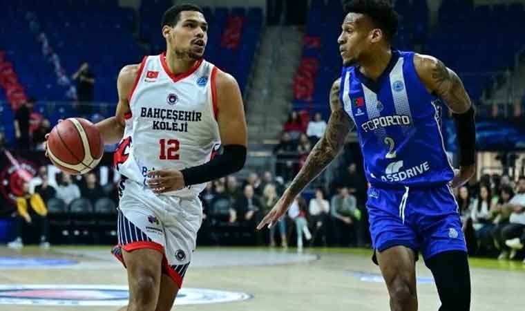 Bahçeşehir evinde kazandı yarı finale yükseldi