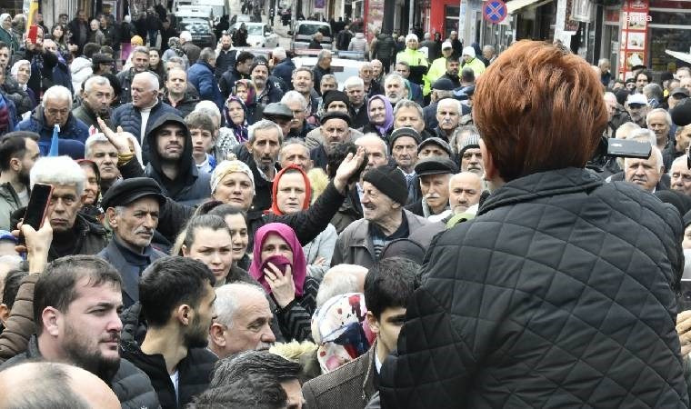 Akşener, Trabzon’da seçmenden destek istedi: ‘Tutun elimi, muhalefet nasıl yapılırmış görün’