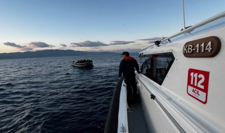 Bodrum açıklarında 68 kaçak göçmen yakalandı