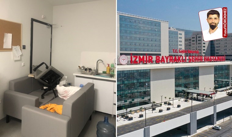 İzmir Bayraklı Şehir Hastanesi’nde rehine krizi!