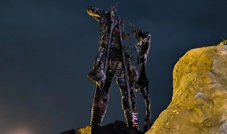 Denizli’de Milli Mücadele kahramanının heykeli kundaklandı